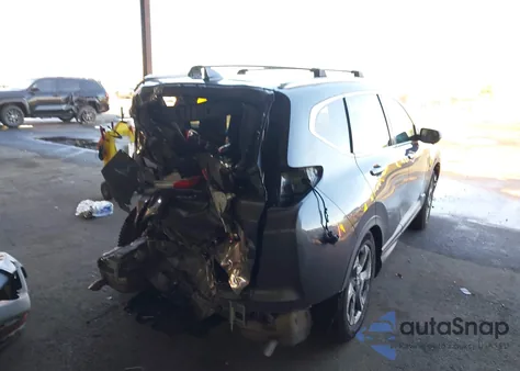 2018 Honda Cr-V Ex z USA, uszkodzony, nr VIN 2HKRW2H54JH649435